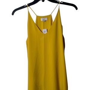 LOFT Mustard Yellow Camisole Top